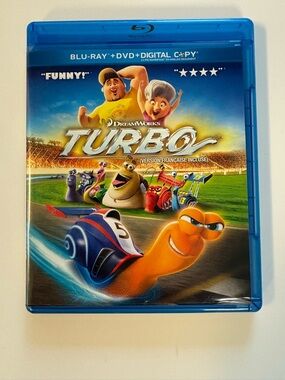 DreamWorks Turbo Blu Ray